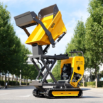 0.5 Tons Light Mini Dump Truck Mini Load Dumper Crawler Hydraulic Dumper Track Diesel Mini Dump Truck for Sale