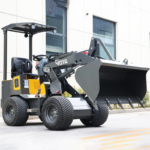 0.8 Ton-3 Ton 4 Wheel Drive Small Mini Wheel Loader Front End Loader for Farm Garden Small Loader