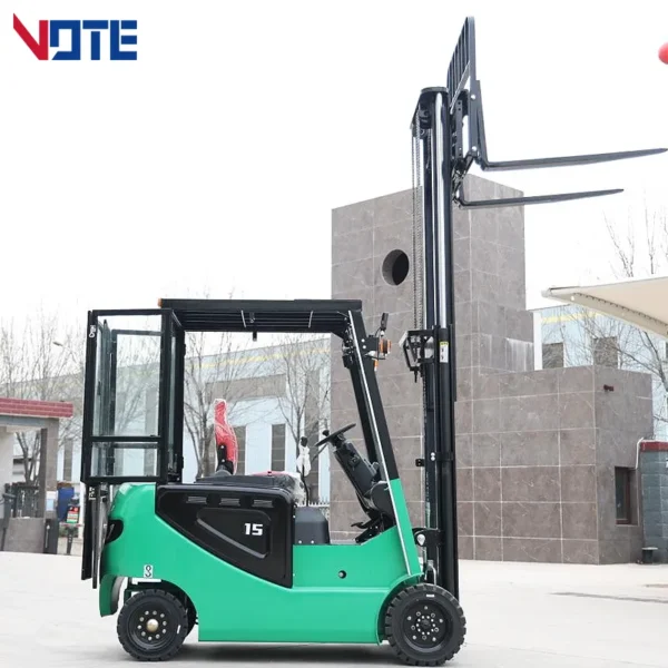 1 Ton 1.5 Ton 2 Ton 2.5 Ton 3 Ton 5 Ton 1000kg Power Mini Electric Forklift Truck Price Small Battery Electric Forklift