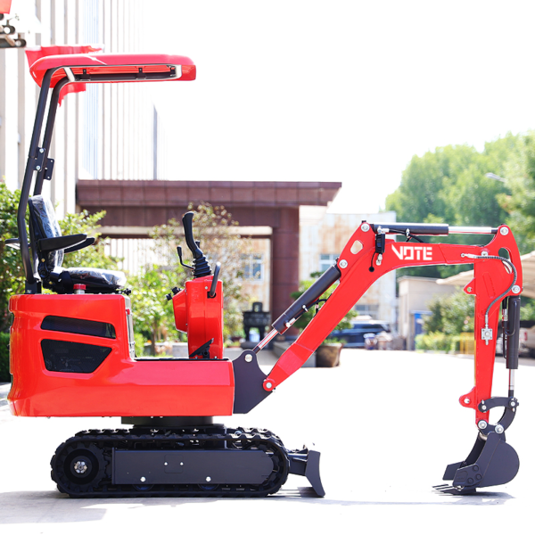 1 Ton Mini Excavator Euro 5 CE Home Use Excavator Customized Manufacturer Digger Mini Excavator EPA Engine CE Garden Forestry