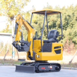 1 Ton Mini Excavator for Sale Vtw-10 Digger Mini Excavator with Attachments Poland North America