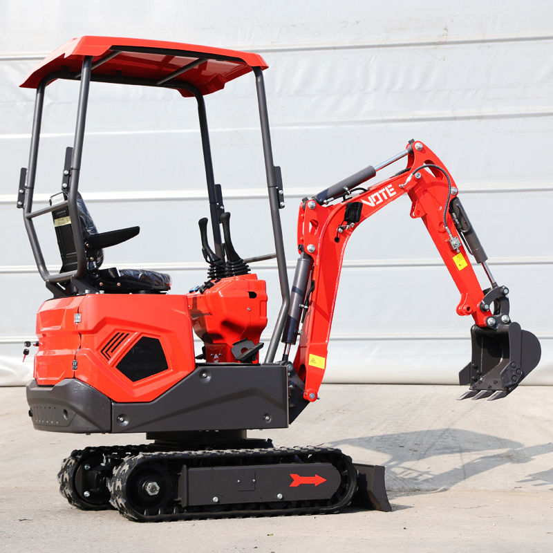 1 Ton Mini Excavator Low Price Micro Compact Engine Pump Core Components Wholesale Mini Crawler Digger Made in China