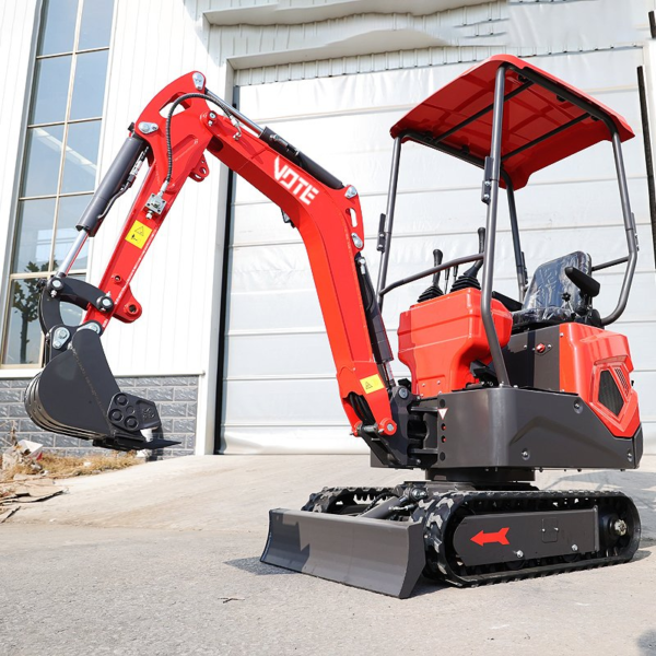 1 Ton Mini Excavator Low Price Micro Compact Engine Pump Core Components Wholesale Mini Crawler Digger Made in China
