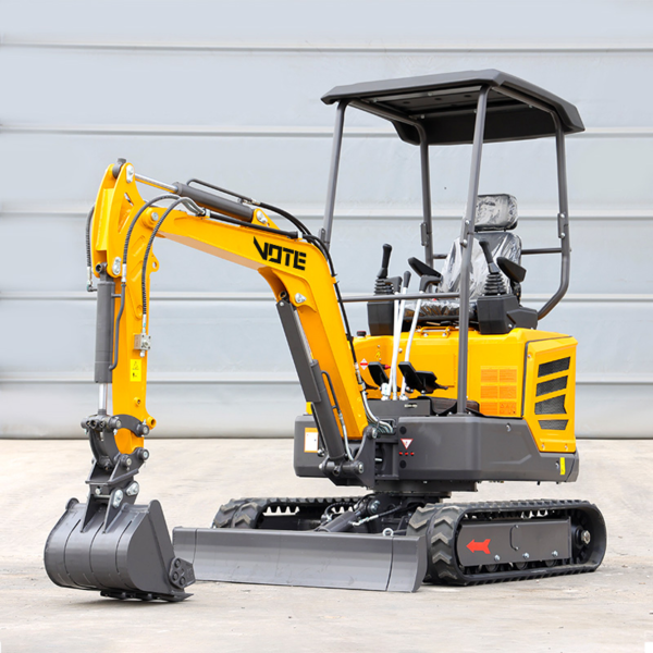 1.8 T Compact Excavator with Swing Boom for Narrow Spaces