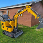 2000kgs 1.8ton Small Digging Machine Mini Pelle Crawler Excavators with AC Condition Closed Cabin