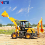 2021 Hot Selling Multi Function Backhoe Loader 8 Ton Excavator Loader Mini Towable Backhoe Loader with Price Construction Equipment Engineering Machinery