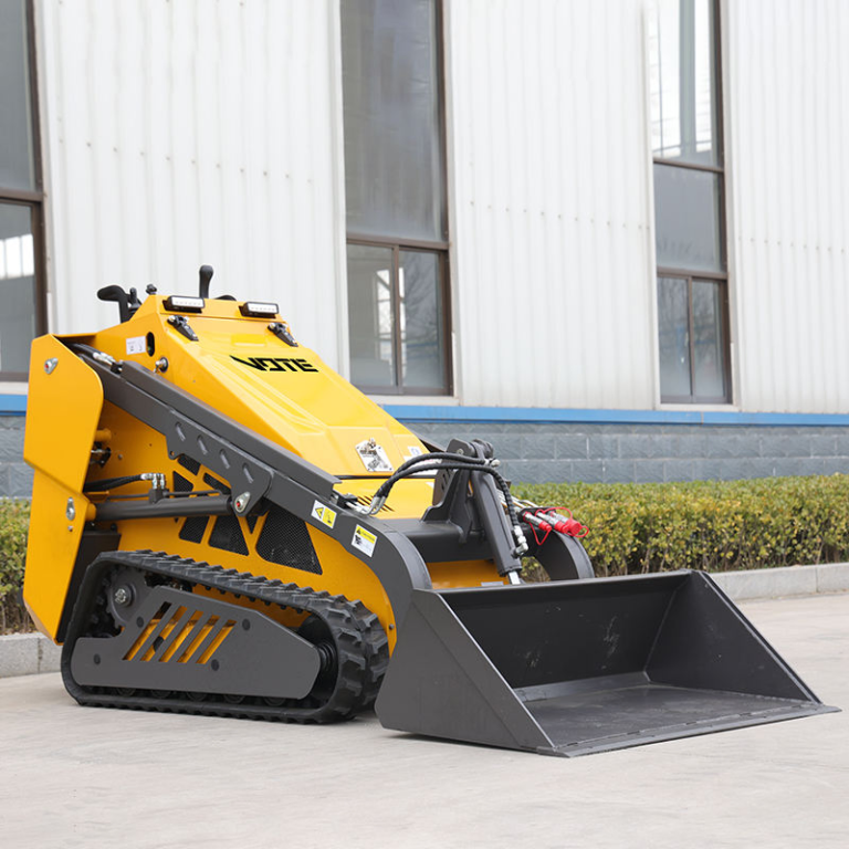2023 Free Shipping Mini Skid Steer New Mini Skid Steer Loader with 4 in 1 Bucket Mini Wheel Loaders