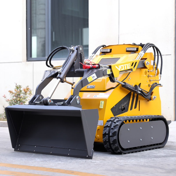 2023 Newest! ! ! Small Skid Steer Front End Loader with Bucket Mini Skid Steer Loader Attachment Skidsteer Bagger Mini