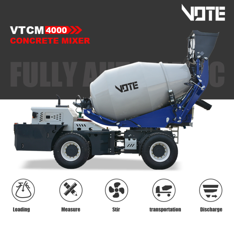 2.5 Cbm Highway Road Engineering Construction Mobile Self-Loading Concrete Mixer Factory Price 2500 Liters