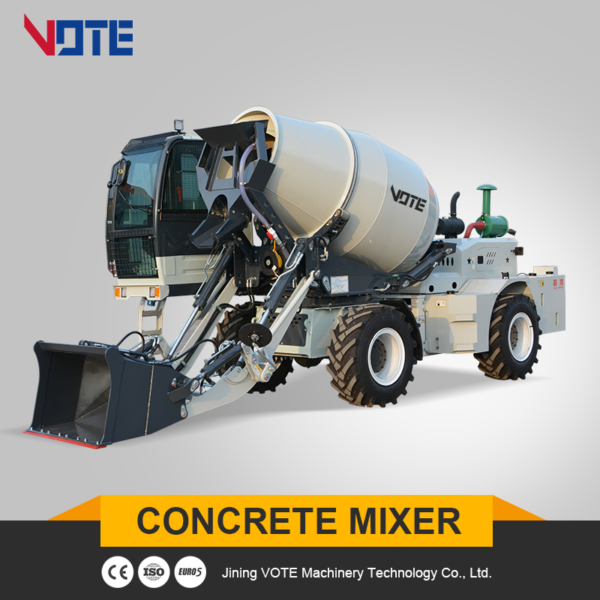2.5 Cbm Highway Road Engineering Construction Mobile Self-Loading Concrete Mixer Factory Price 2500 Liters