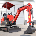 2500kg Small Digger CE/EPA/Euro 5 Compact Mini 1.2ton Crawler Excavators with Optional Warm Cabin