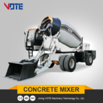 2.6 Cbm Portable Construction Equipment Concrete Drum Mixer Machine Cement