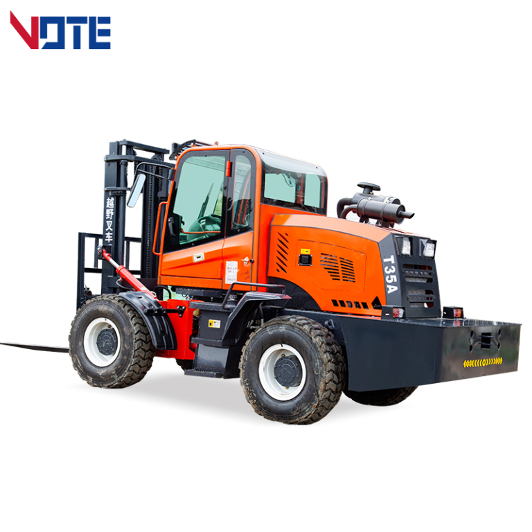 3ton Diesel Rough Terrain Forklift Australia Power Engine Truck Food Parts Dimensions Sales Wheel Color Plant Forklift 3 Ton
