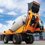 4 Cbm Mobile Self Loading Concrete Self Loading Mixer Truck Concrete Mixer with Self Loader