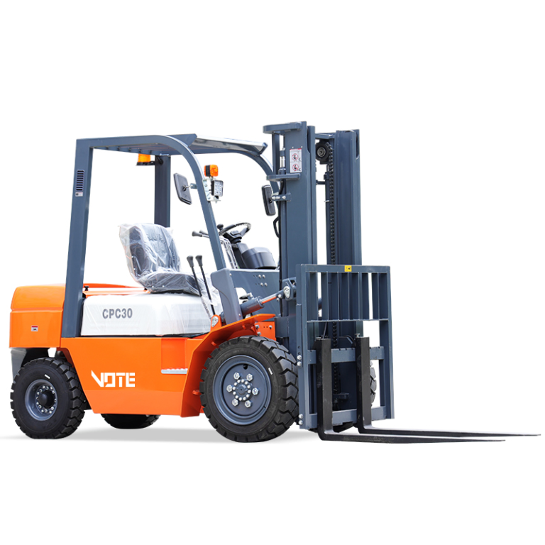 4WD Forklift off Road 4WD All Terrain Forklift 6m Strong Handling Equipment Suitable for Strong Power Diesel Forklifts