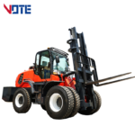 4X4 off Road Diesel Forklift All Terrain Forklift 3ton 5ton Lift Professional Manufacture Promotion Price