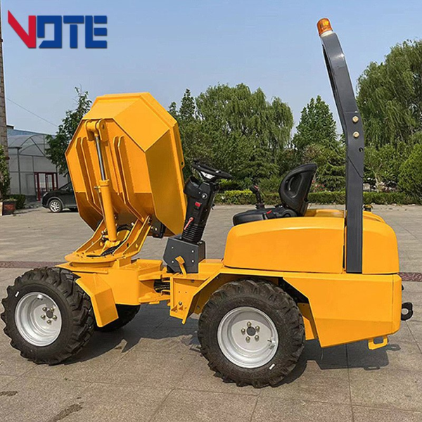 500kg Loading Track Mini Dumper with Hydraulic Tipping Chinese Manufacturer Brand Globally Available for Fast Delivery