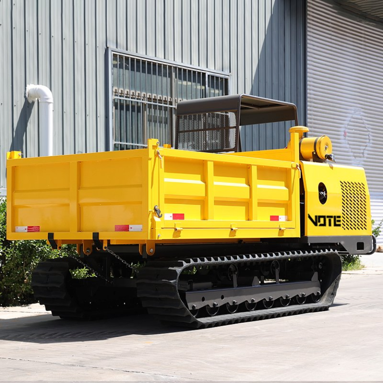 800kg Diesel Hydraulic Crawler Small Mini Dumper 4X4 Self Loading Mini Dumper Track Dumper Mini