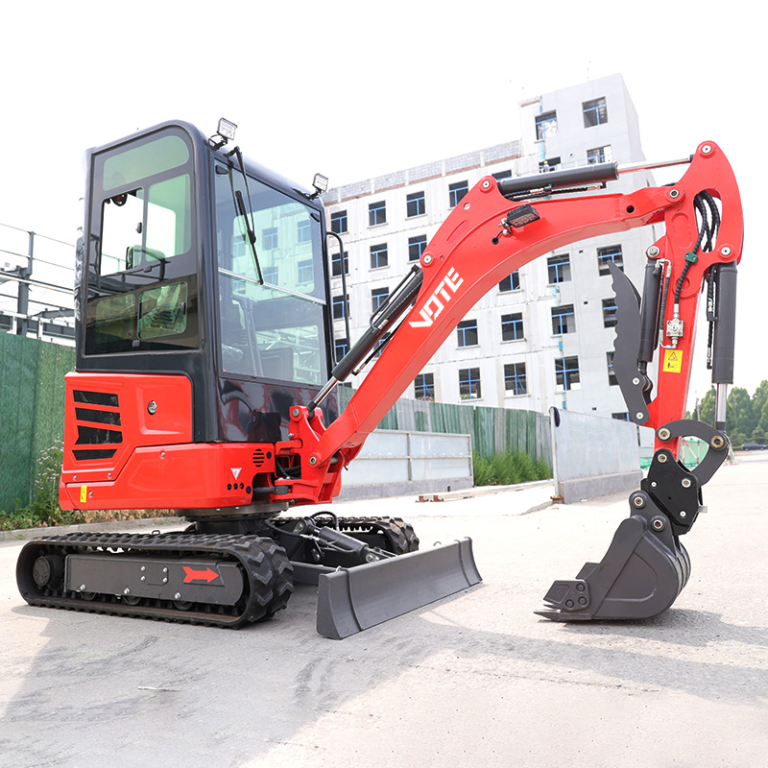 Agricultural Mini Excavator 2 Ton Multifunctional Garden Micro Crawler Digger Factory Directly Supply Small Excavator 1 Ton