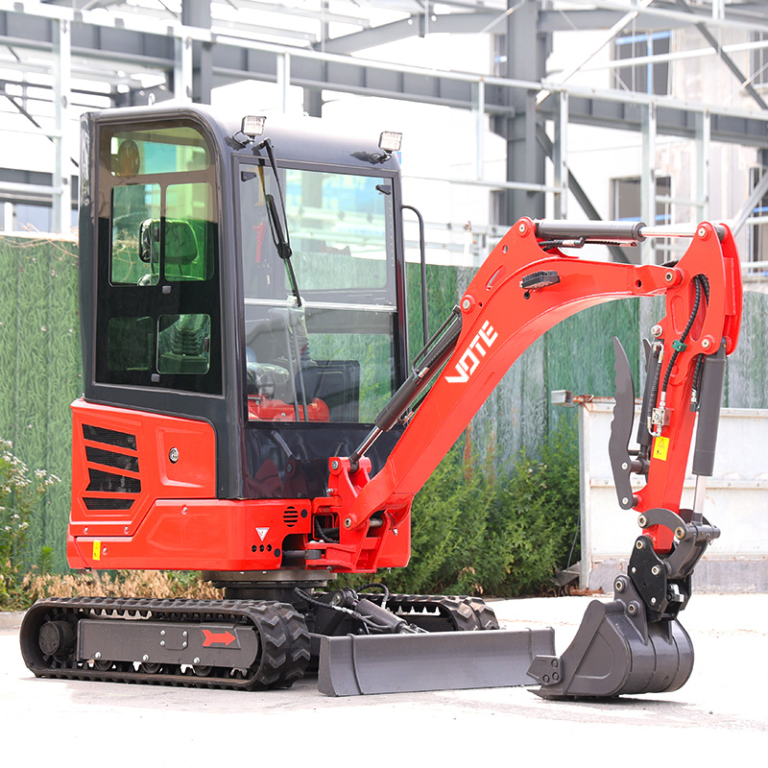 Agricultural Mini Excavator 2 Ton Multifunctional Garden Micro Crawler Digger Factory Directly Supply Small Excavator 1 Ton
