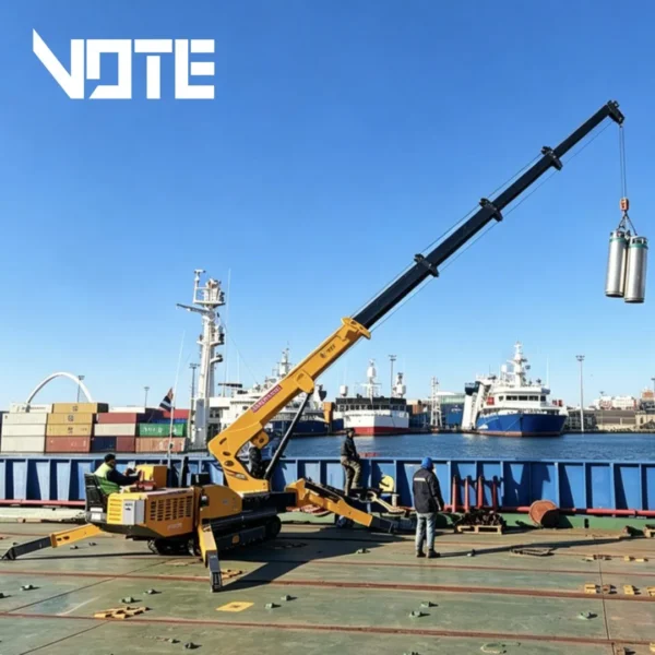All-Terrain Crawler Crane, Spider Crane, Crane for Sloped Ground and Narrow Spaces, Wholesale Price