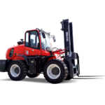 Automatically Hydraulic Drive Cross Country All Terrain Fork Lift 4WD 6 Ton 7 Ton 5 Ton Rough Terrain Forklift Price
