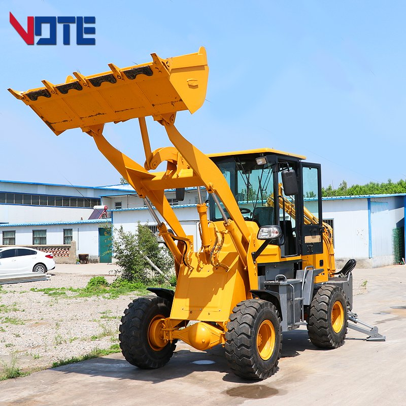 Backhoe Loader Manufacturer Factory 4X4 China Small Mini Retroexcavadora Backhoe Loader for Sale