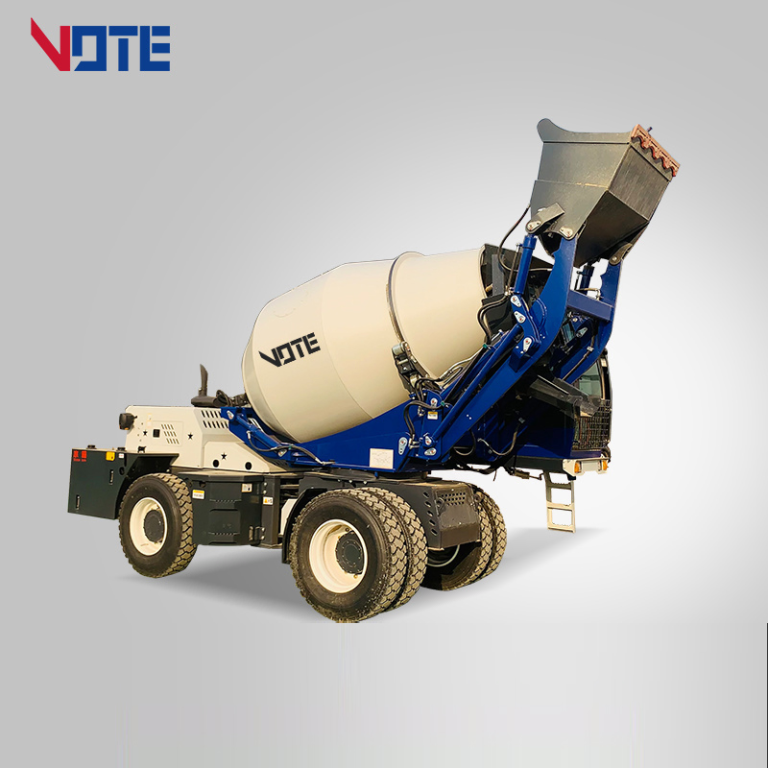 Best Performance Self-Loading 3m3 Concrete Mixer Truck Mixer with Cheapest Price
