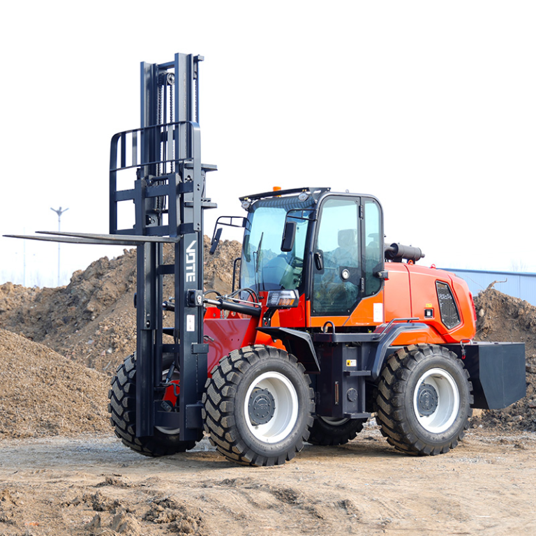 Best Price 4X4 All Terrain Forklift 3 Ton 4 Ton 5 Ton Diesel Forklift Trucks Fast Delivery Good Quality with EPA EUR5 Engine