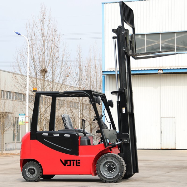 Block Handler with Paper Fork Lifter Dock Warehouse Lifting Vehicle Fork Crane Capacity 1tonne 1.5tonne 2tonne Customized