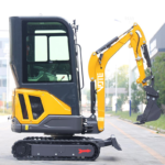 CE EPA Cheap EPA 0.8 Ton 1 Ton 2 Ton 3 Ton Mini Excavator Digging Cabin Multi Function Digger Attachment