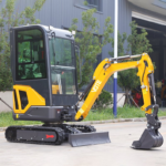 CE EPA Cheap EPA 0.8 Ton 1 Ton 2 Ton 3 Ton Mini Excavator Digging Cabin Multi Function Digger Attachment