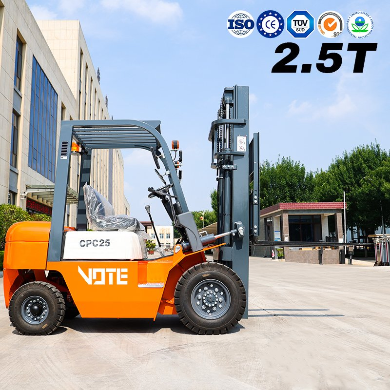CE/EPA/Euro 5 Forklift Diesel 2 Ton 3 Ton 4 Ton Forklift Side Shift Counterbalance Diesel Forklift