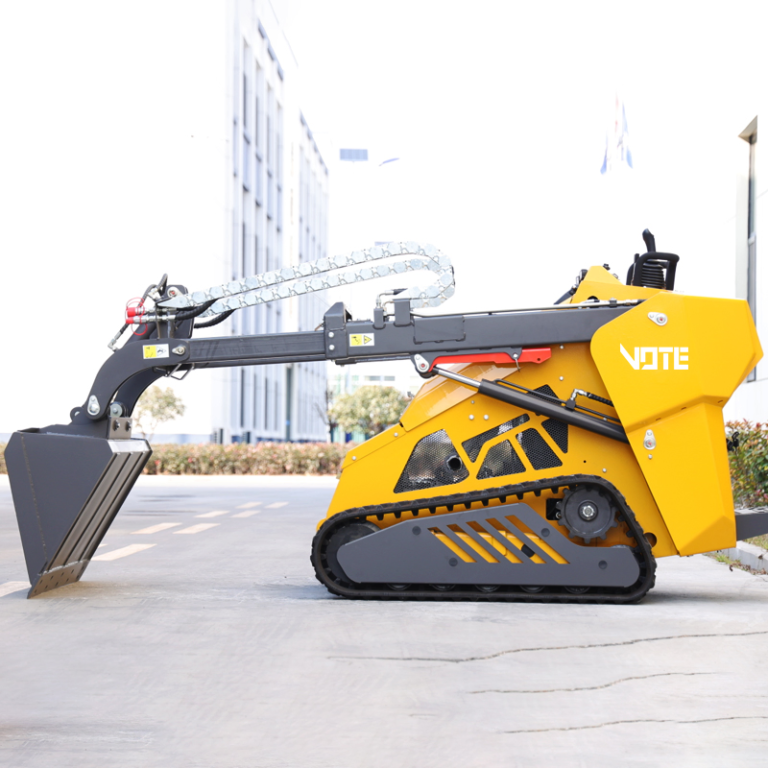 CE EPA Farm Construction Compact Small Diesel Hydraulic Crawler Mini Loaders Diesel Tracked Skid Steer Loader with Attachments Bucket