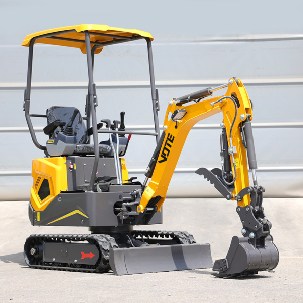 CE Euro 5 EPA Mini Excavator with Cab Farm Garden Home Use Hydraulic Mini Digger New Crawler Small Bagger Machine