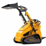 CE/Euro 5 Mini Skid Steer Loader with Tracked Cabin, Equipped with Multifunctional Attachments, Suitable for Farms, Orchards, and Indoor Construction Sites