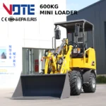 CE/Euro 5 Wheel Loader Mini Loader 600kg Diesel Engine Construction/Farm Use