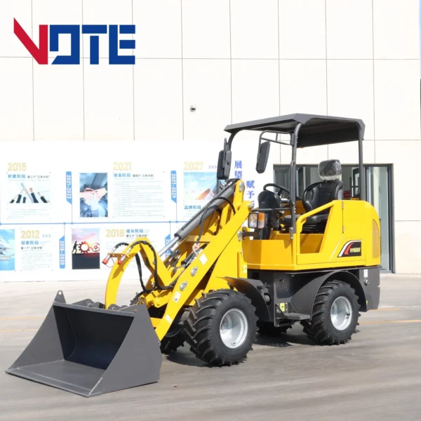 CE/Euro 5 Wheel Loader Mini Loader 600kg Diesel Engine Construction/Farm Use