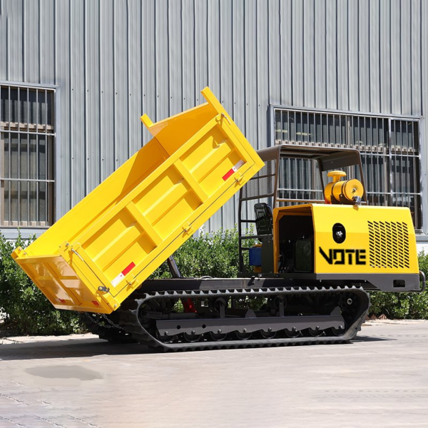 CE Factory Direct Sales Chinese 1.5 Ton 800 Kg Tipper Garden Mini Dumper Truck Price Diesel Crawler Mini Cargo Dumper for Farm