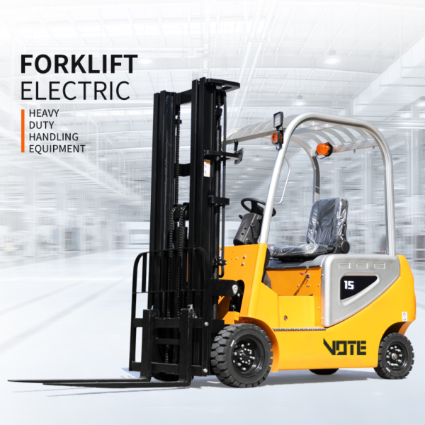 Cheap 1 5ton Electric Forklift Truck with Battery Portable Mini Battery Operated Electric Forklift