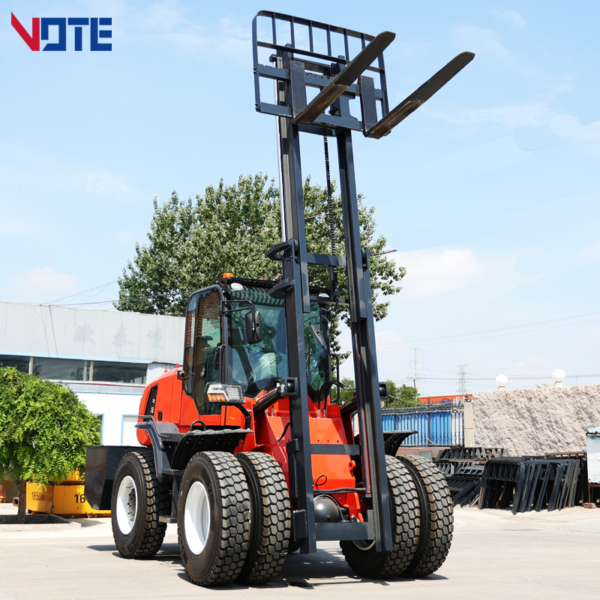 Cheap 3 Ton 3.5 Ton 4 Ton 5 Ton 4X4 All Rough Terrain Diesel Forklifts Trucks for Sale Price