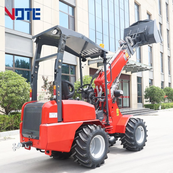 Cheap and High Quality 500kg 600kg 800kg 1000kg Multi Function Small Electric Mini Wheel Loader