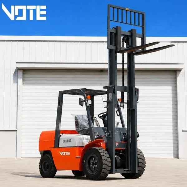 Cheap Diesel Forklifts in China 3 Ton 3.5 Ton 4 Ton 4.5 Ton Counterbalance Forklift Made by a Professional Chinese Forklift Factory, CE, EPA, Euro5 Certified