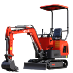 Cheap Escavatore 1000kg Mini Small Hydraulic Digger Hydraulic Joystick Operation 1t 1ton Gasoline Mini Excavator