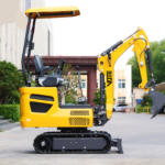 Cheap Escavatore 1000kg Mini Small Hydraulic Digger Hydraulic Joystick Operation 1t 1ton Gasoline Mini Excavator