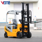 Cheap Hydraulic 2000kg Semi Electric Forklift Certification New Style 2 Ton for Sale Portable Electric Forklifts