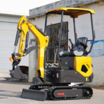 Cheap Mini Excavator 1.2 Ton Recruit Agent New Crawler Digger Multifunctional Farm Micro Digger Smallest Mini Excavator Prices