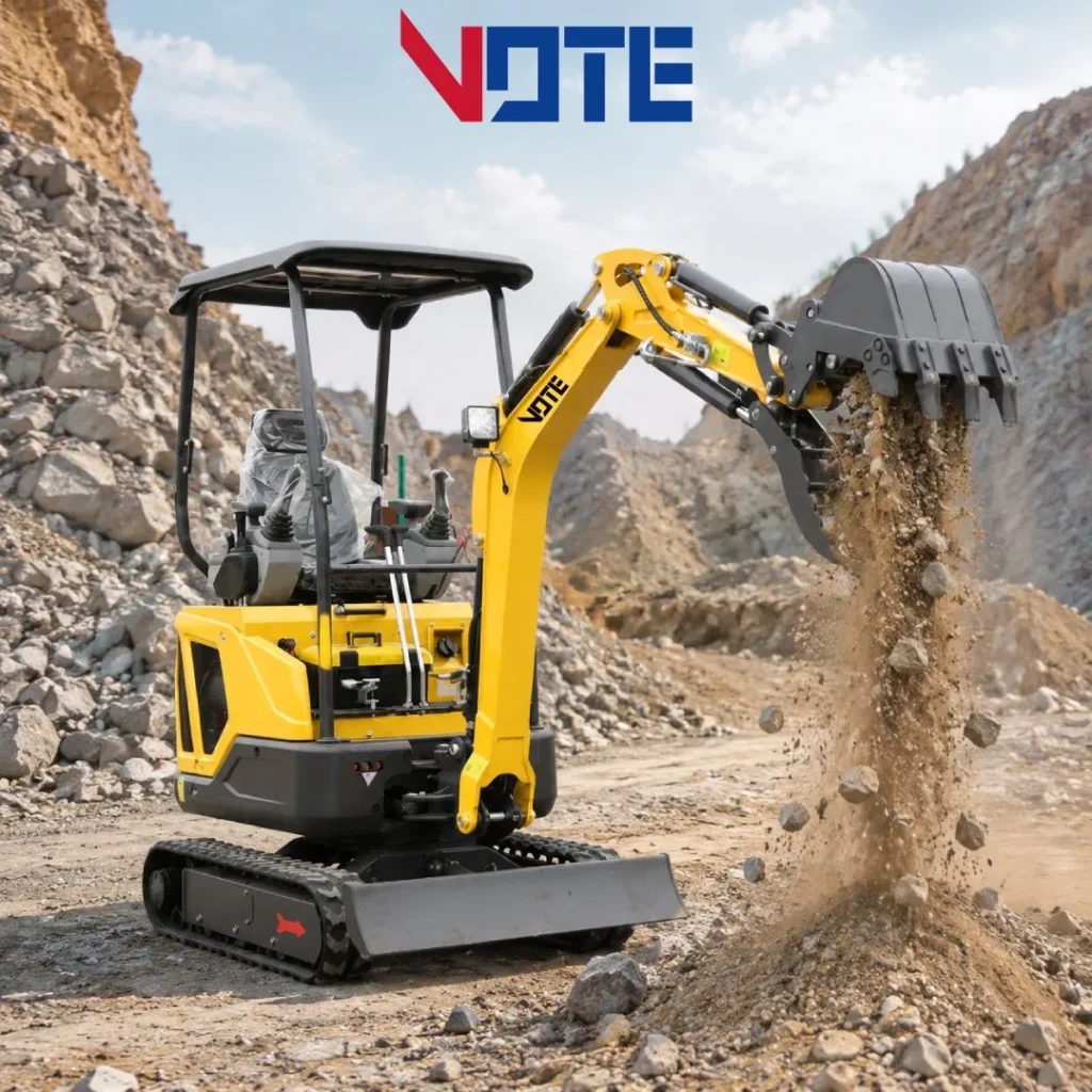 Cheap Mini Excavator 1.6 Ton Hydraulic Excavator with CE EPA Euro 5 Excavator Small Digger