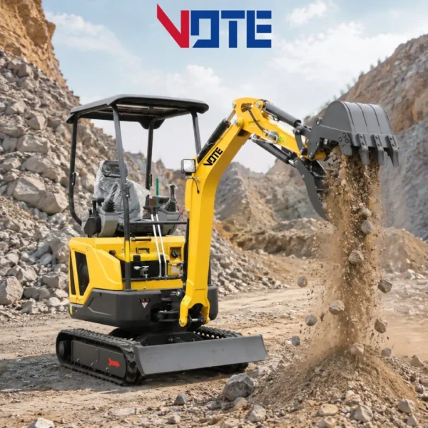Cheap Mini Excavator 1.6 Ton Hydraulic Excavator with CE EPA Euro 5 Excavator Small Digger