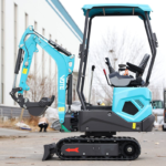 Cheap Mini Small Excavators 1 Ton 2 Ton Earth-Moving Machinery CE EPA Hydraulic Mini Digger Wholesale Household Mini Excavator
